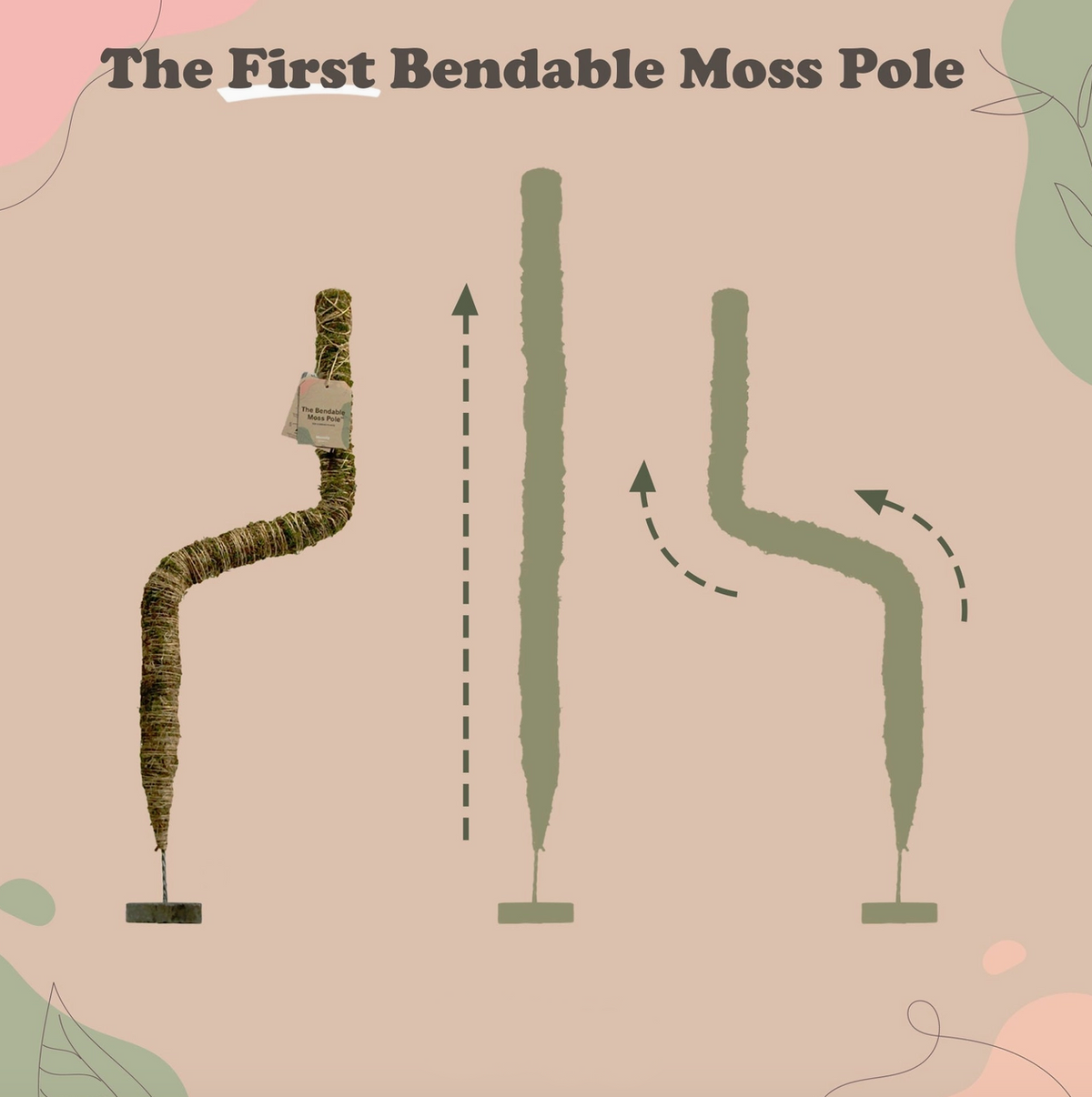 Bendable Moss Pole