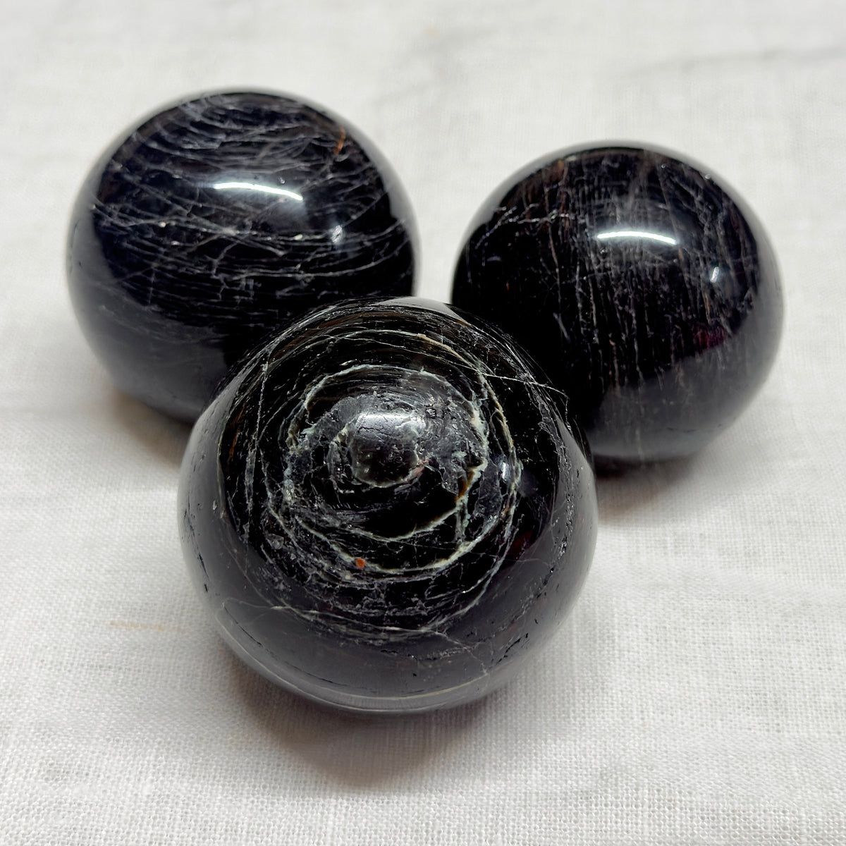 Black Tourmaline Medium Sphere