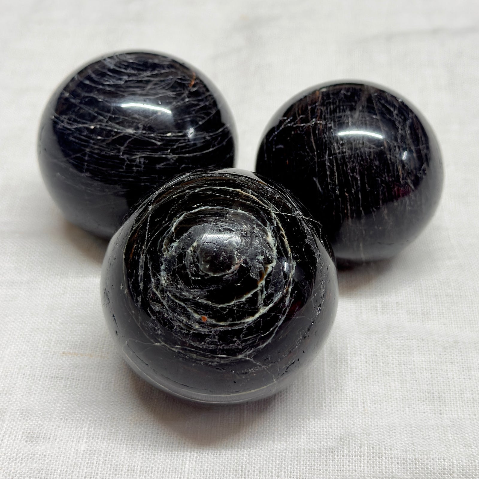 Black Tourmaline Medium Sphere