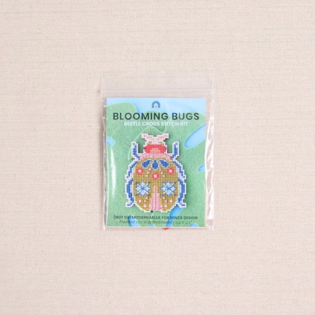 Blooming Bugs Cross Stitch Kit