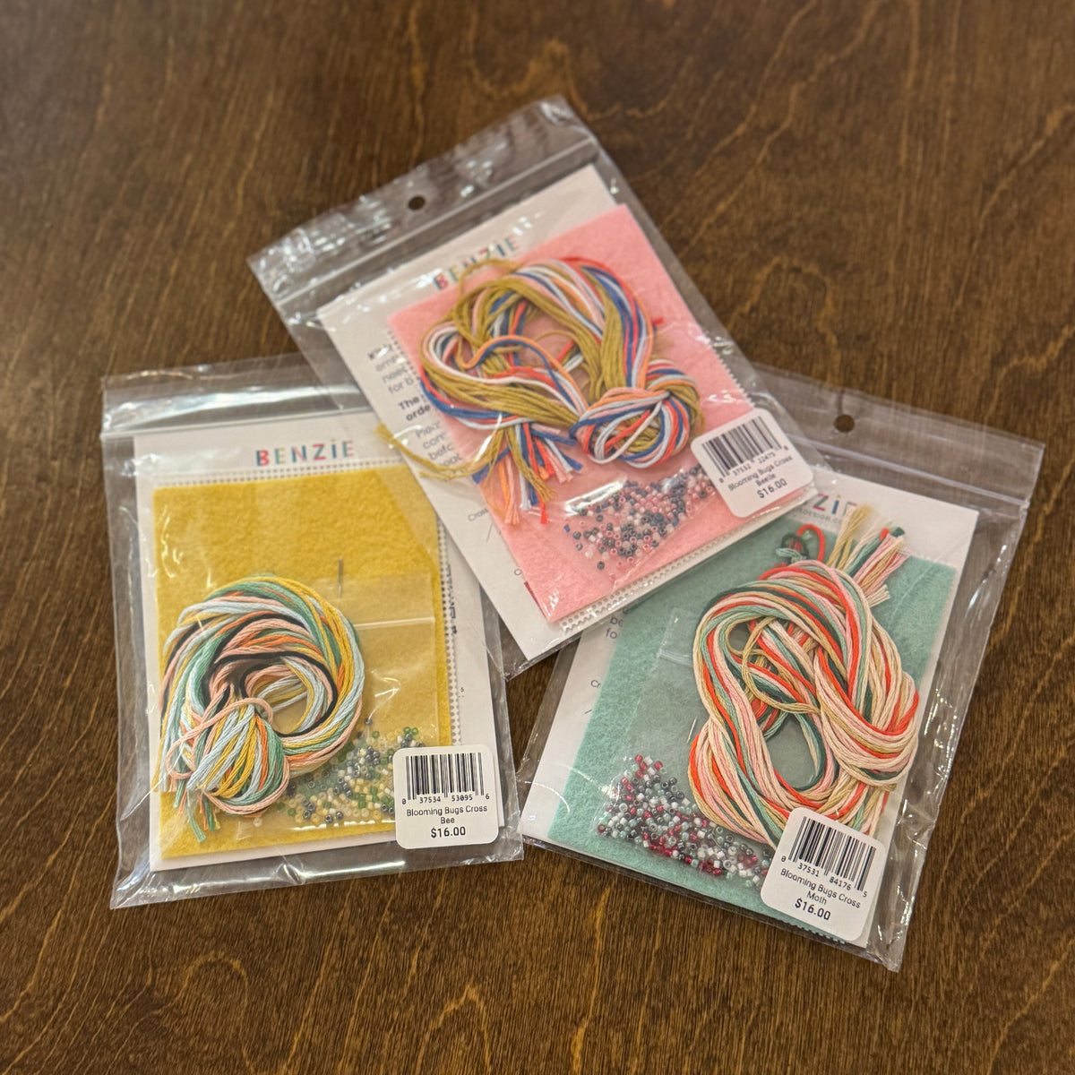 Blooming Bugs Cross Stitch Kit