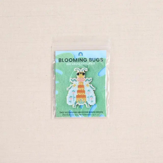 Blooming Bugs Cross Stitch Kit