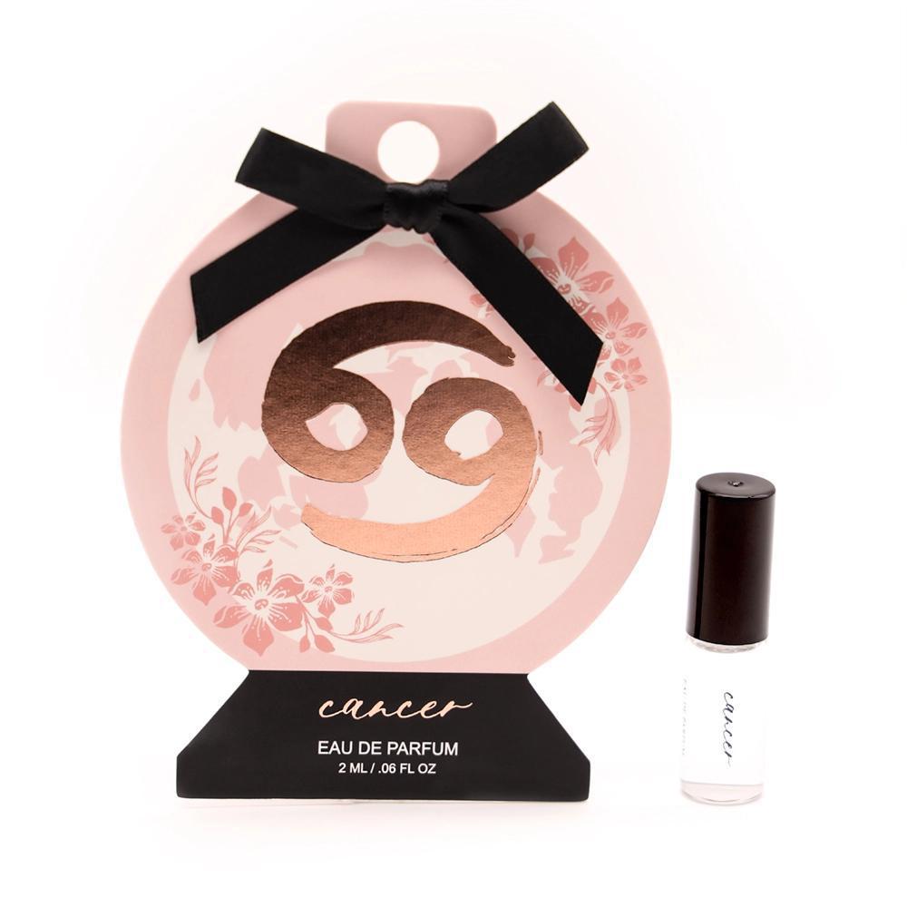 cancer Zodiac Perfumette small perfume bottle on gift card no parabens, phthalates, gluten, Vegan and cruelty-free