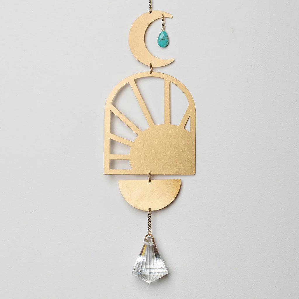 Turquoise Sunshine Suncatcher