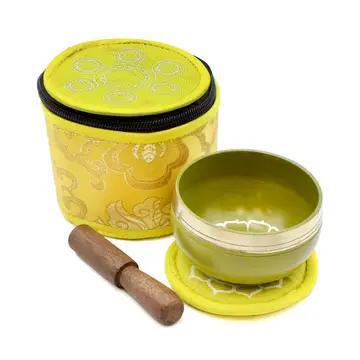 Chakra Singing Bowls in Silk Case