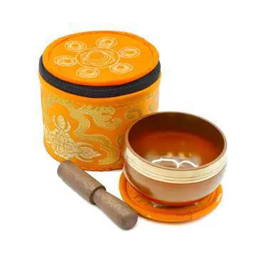 Chakra Singing Bowls in Silk Case