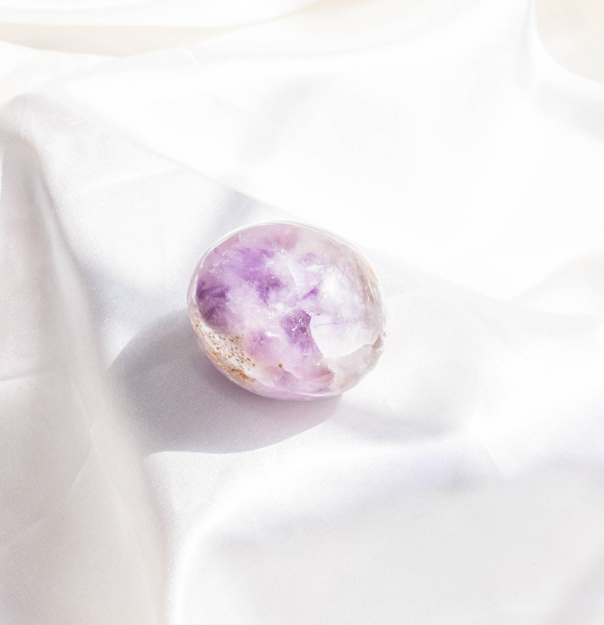 Chevron Amethyst Sphere