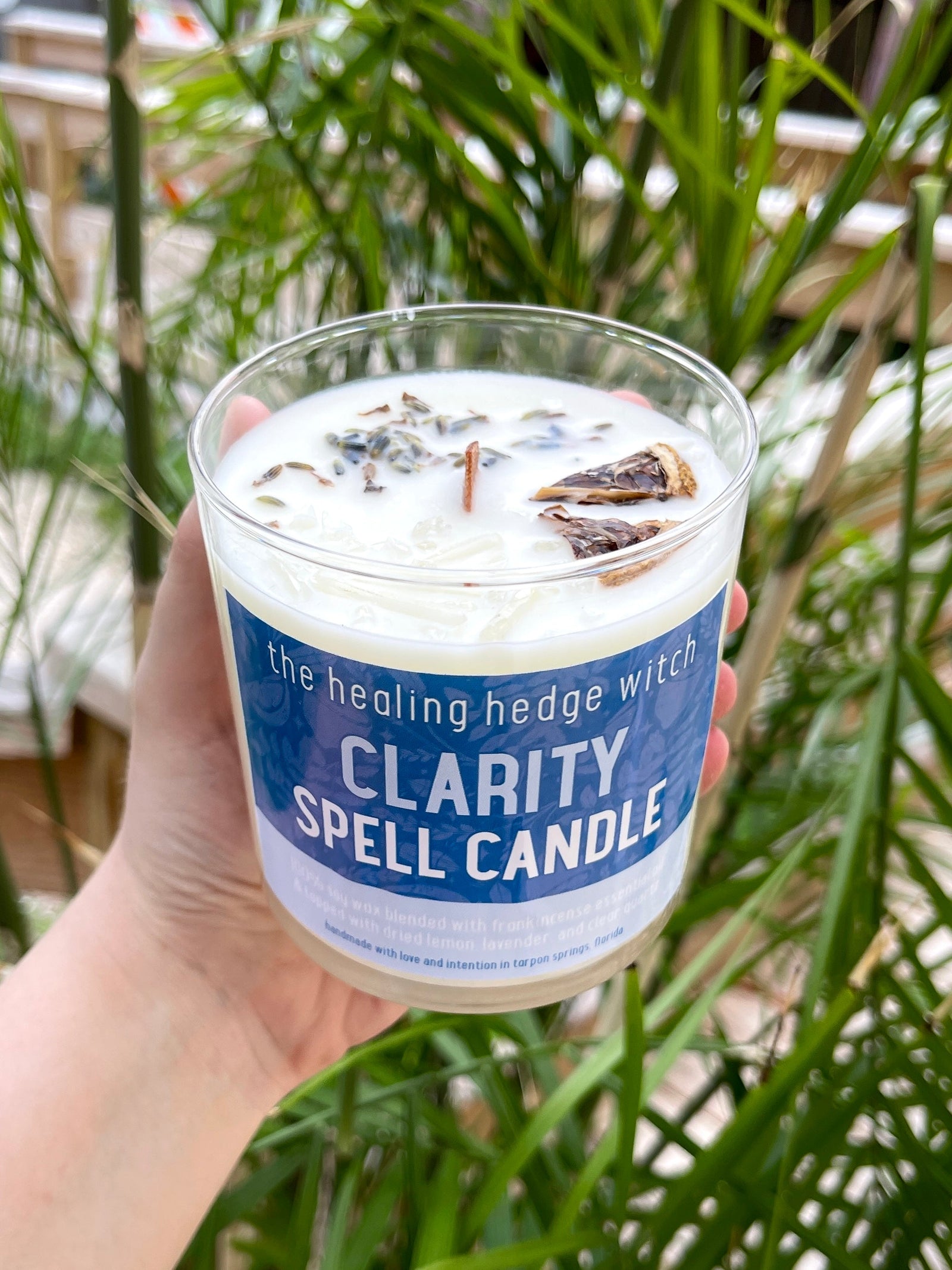 Clarity Spell Candle Old Packaging