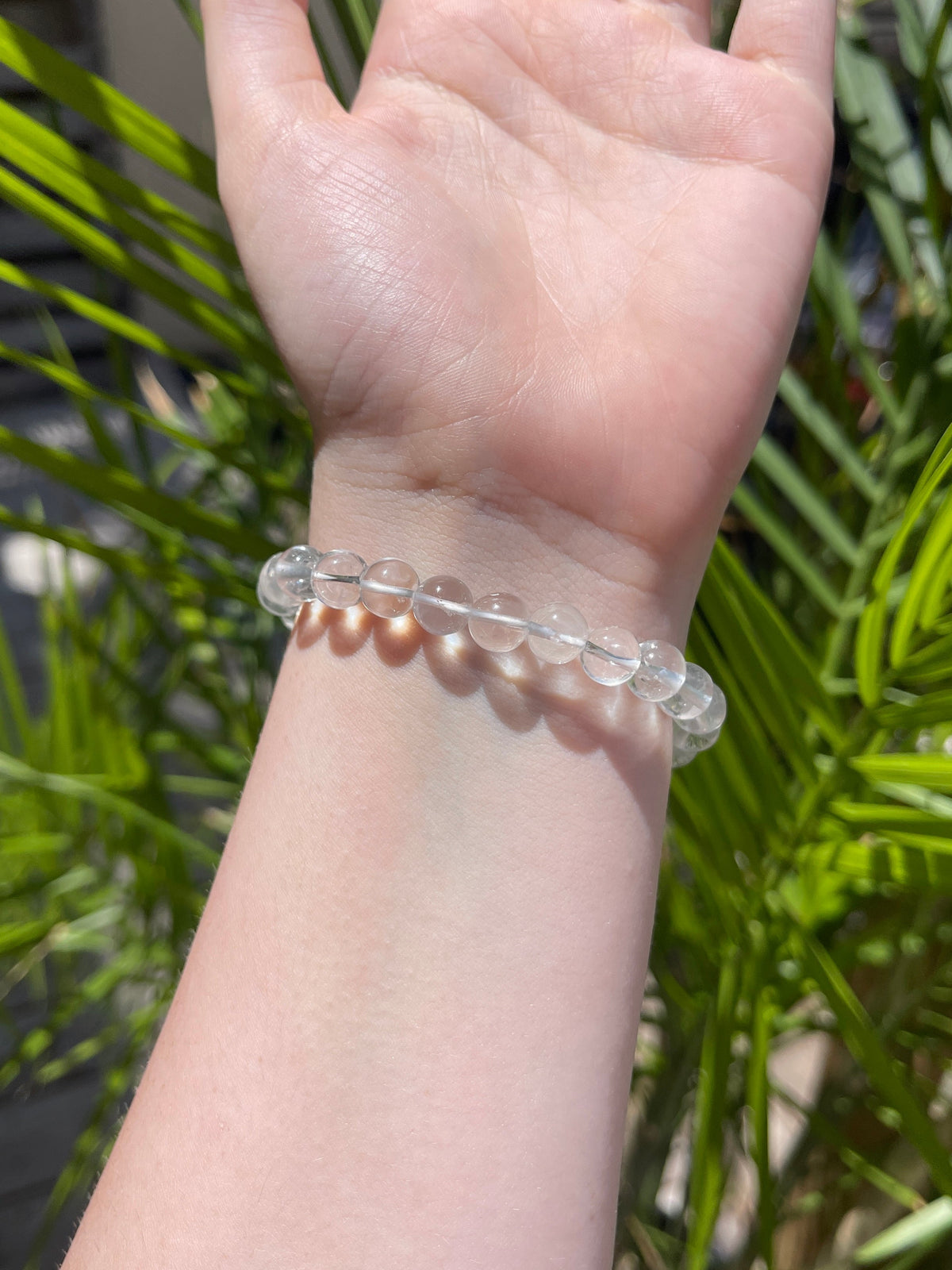 Cracked Clear Quartz Bracelet
