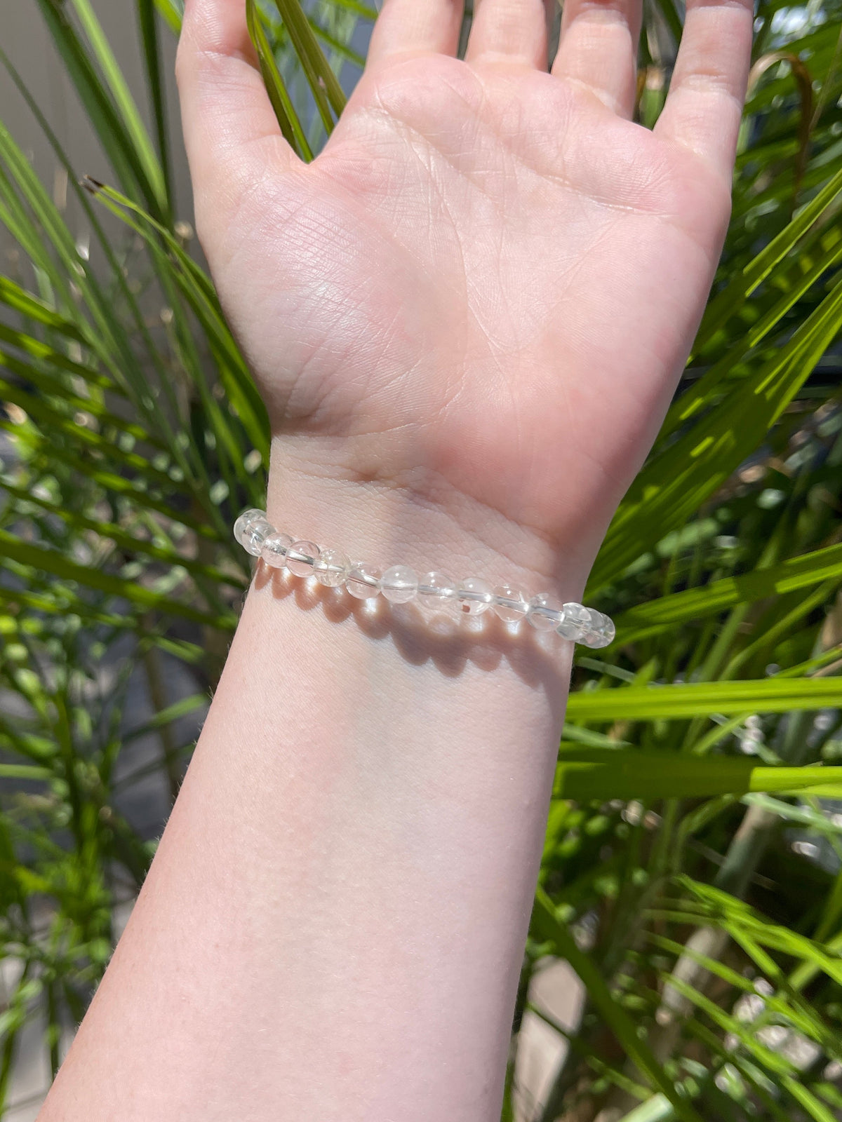 Cracked Clear Quartz Bracelet