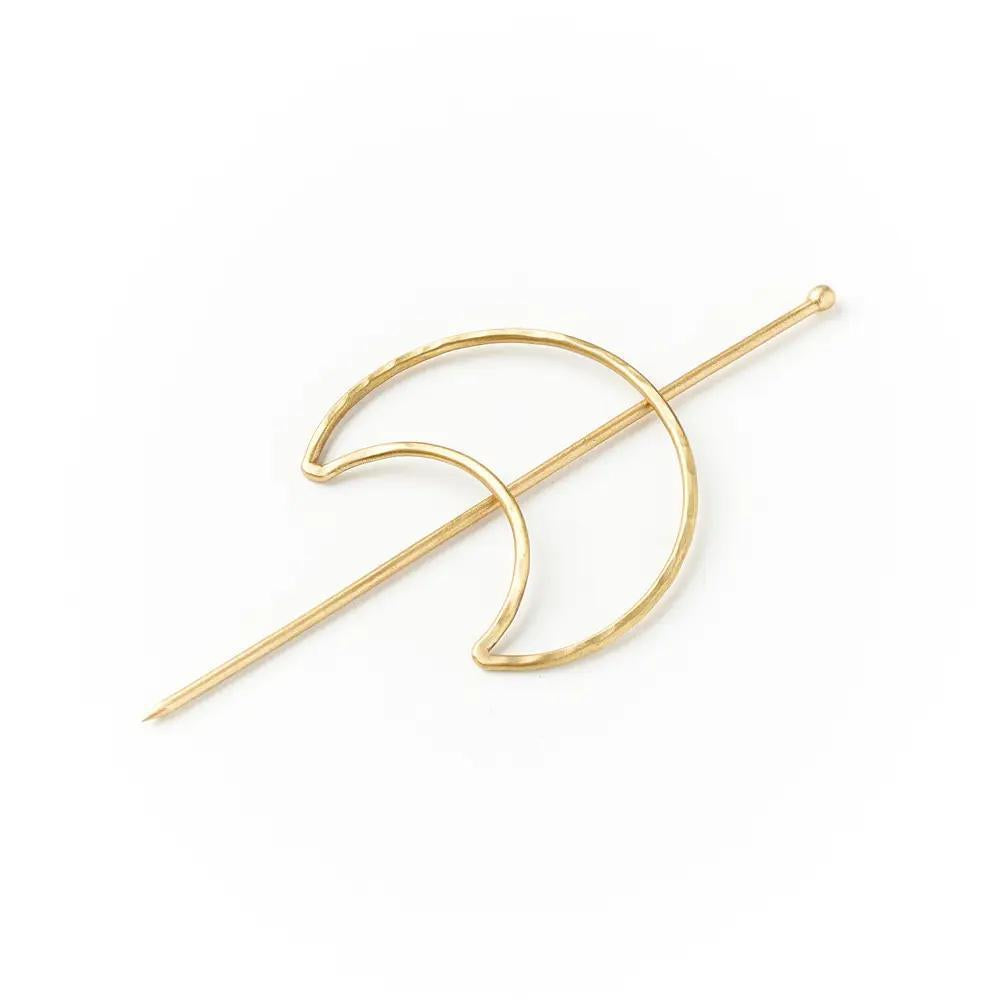 Crescent Hair Hoop and Pin