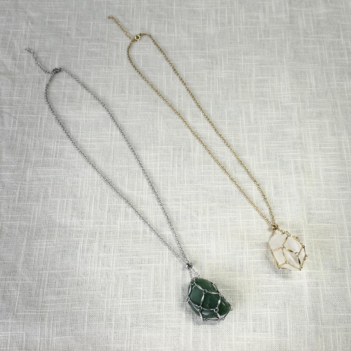 Crystal Holder Necklace