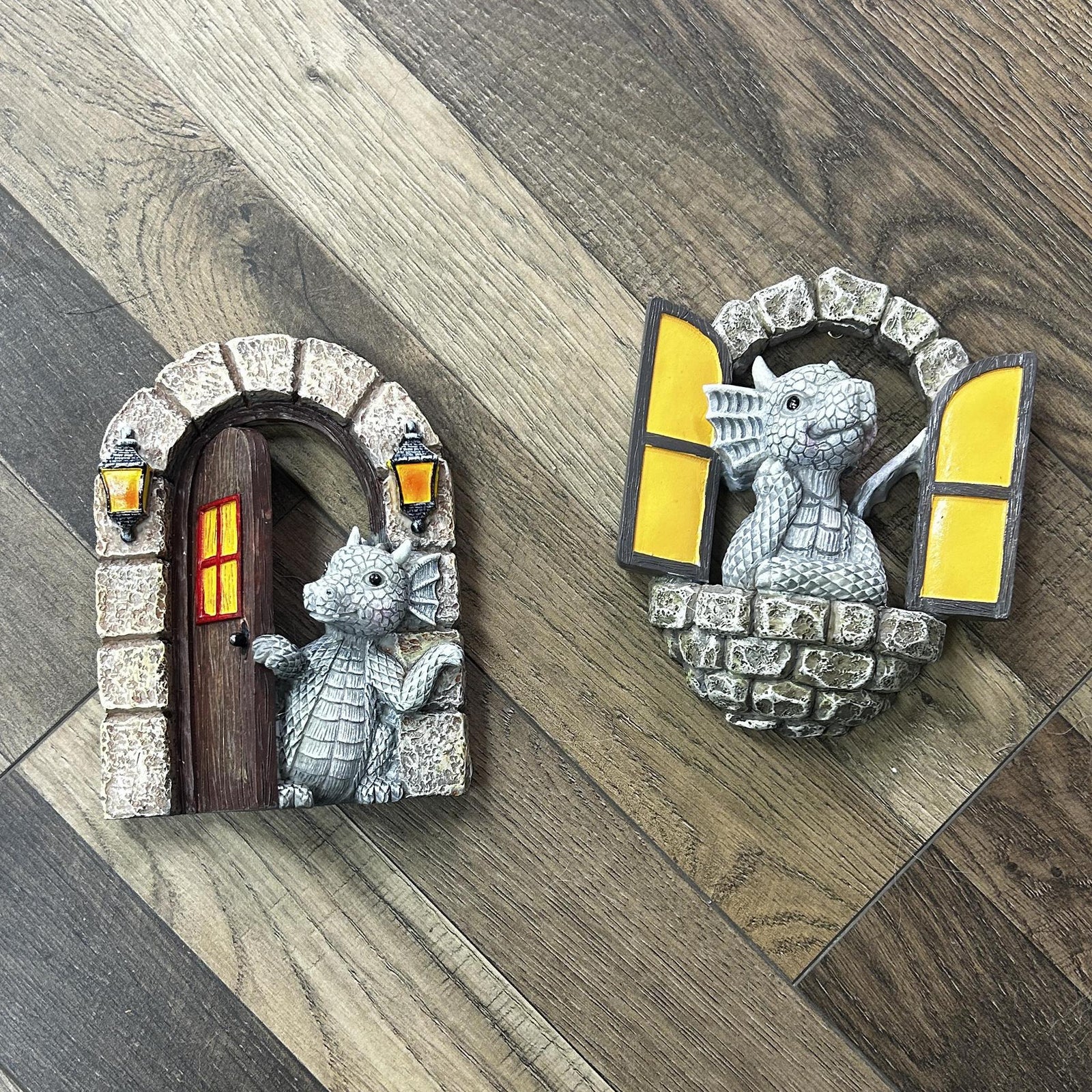 Dragon Fairy Garden Cobblestone Arch