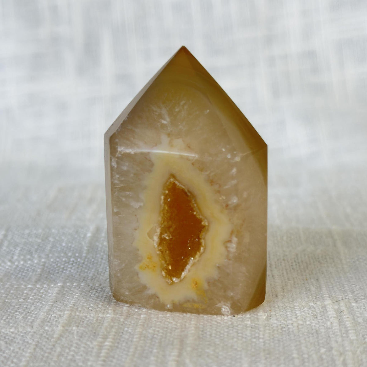 Druzy Agate Tower