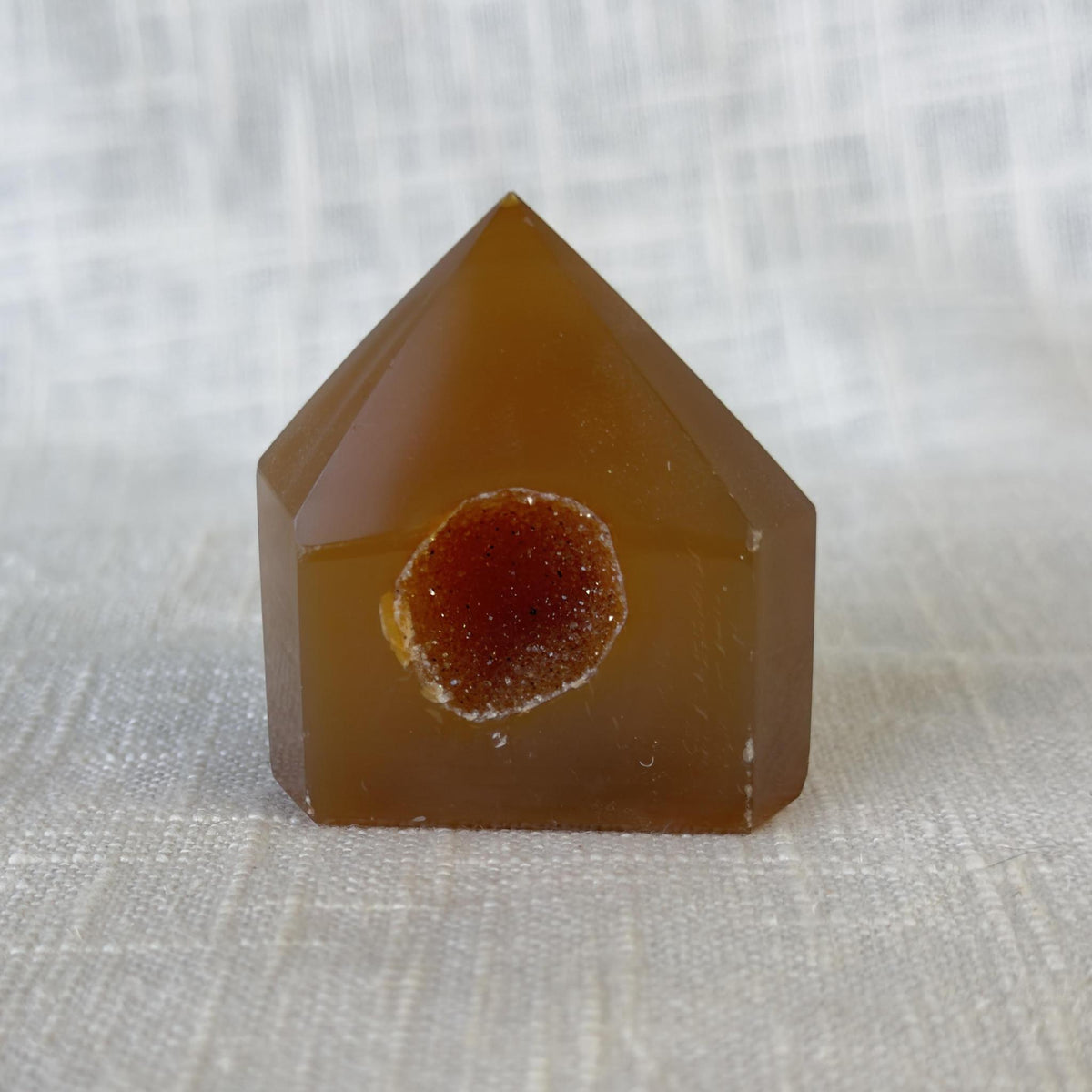 Druzy Agate Tower