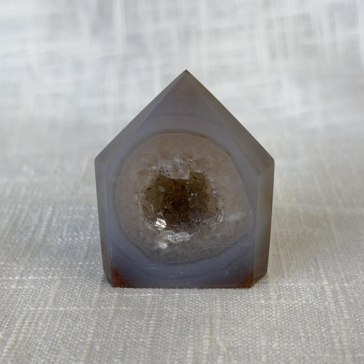 Druzy Agate Tower