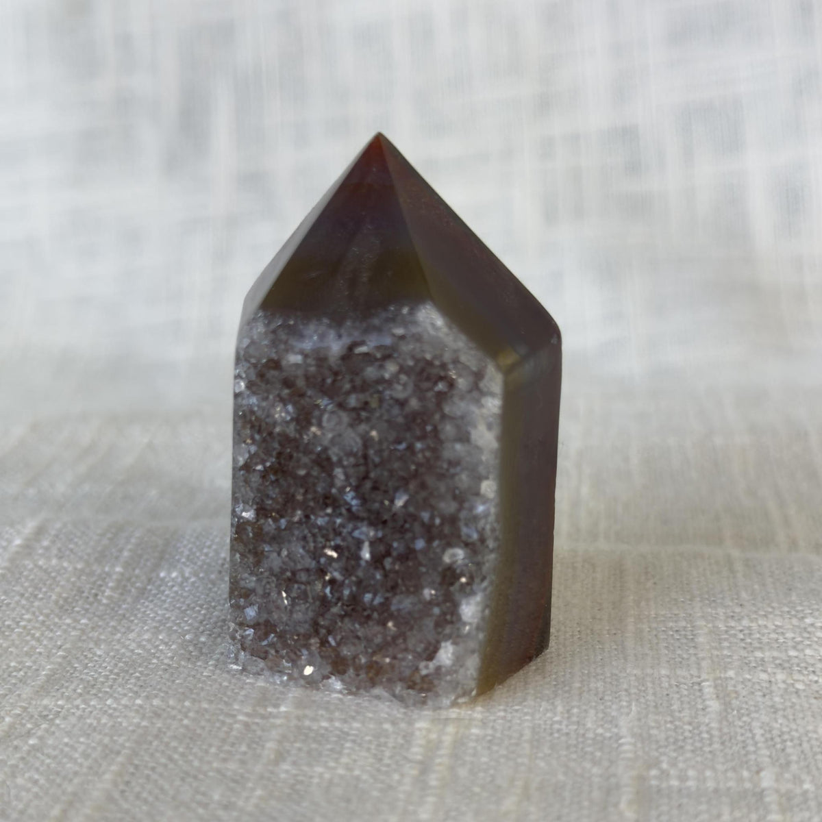 Druzy Agate Tower