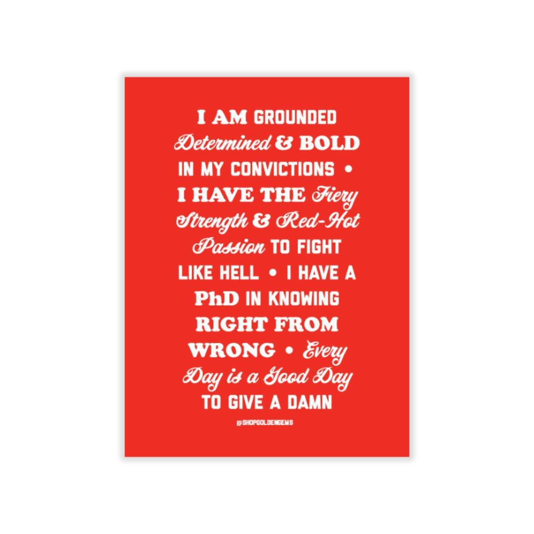 Mantra Print