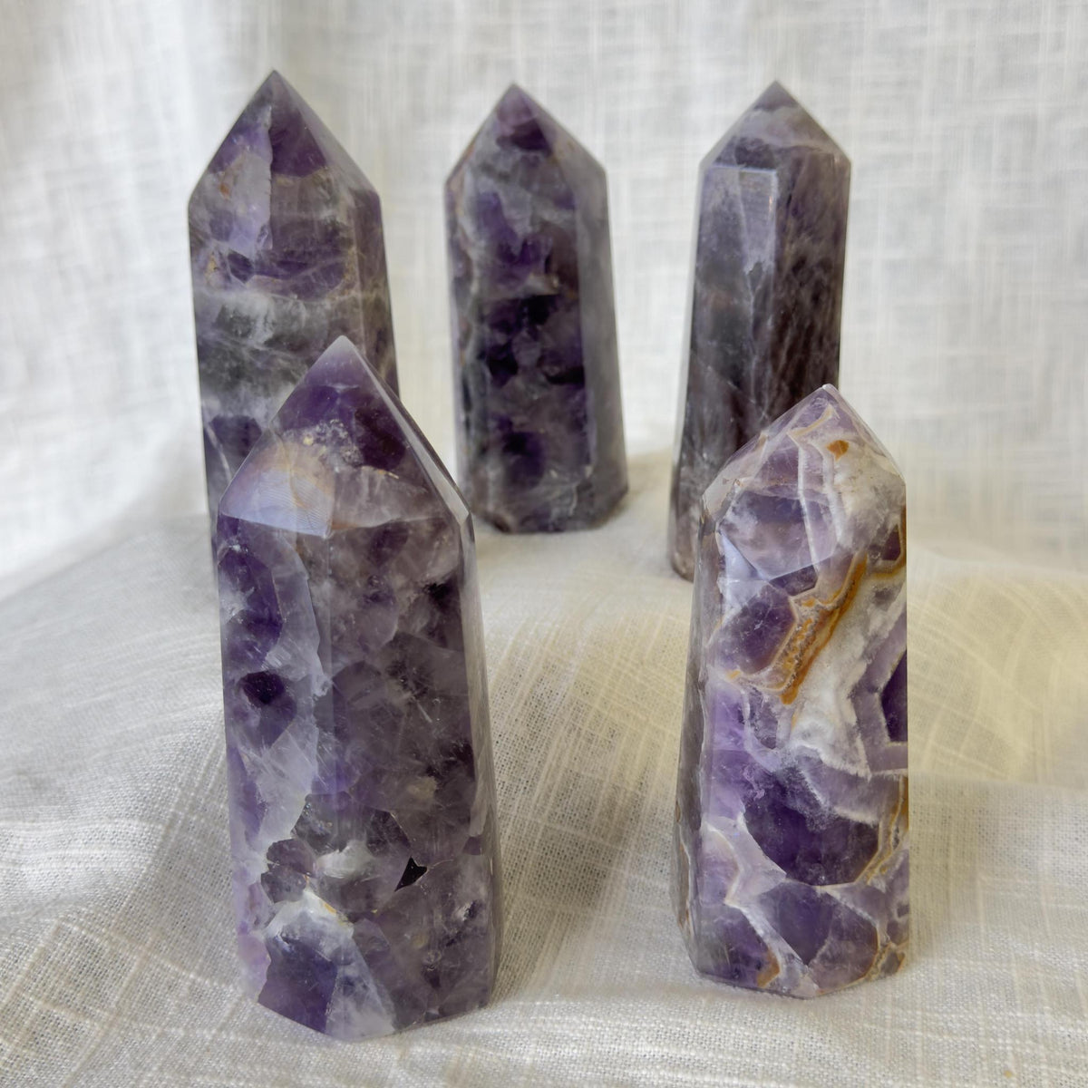 Chevron Amethyst Tower