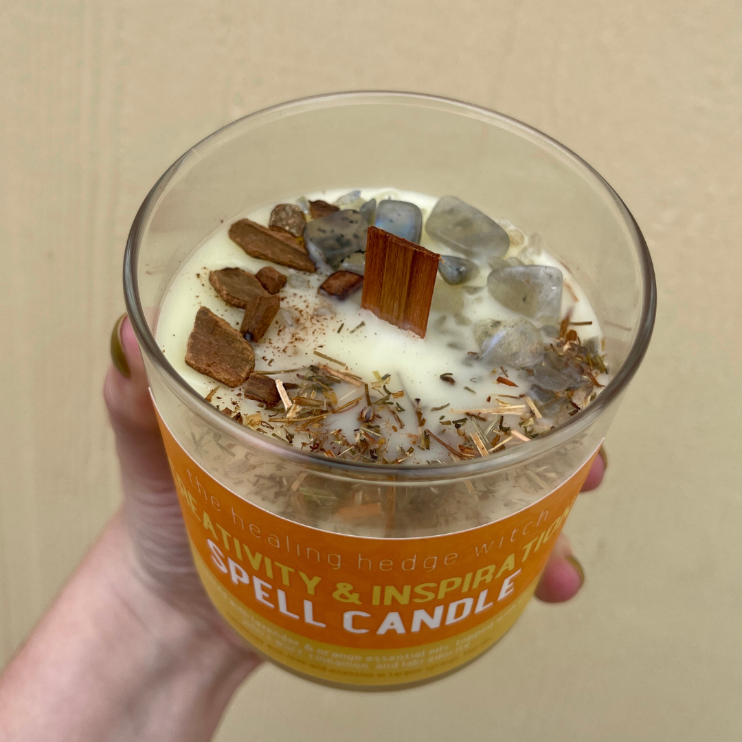 Creativity & Inspiration Spell Candle Old Packaging