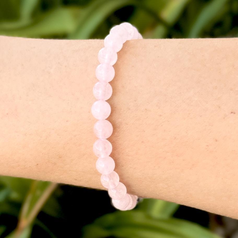 Rose Quartz Crystal Bracelet