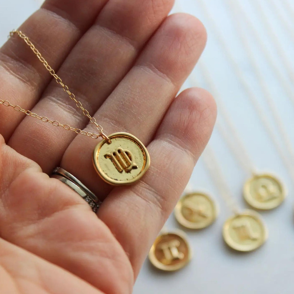 Coin Zodiac Necklace