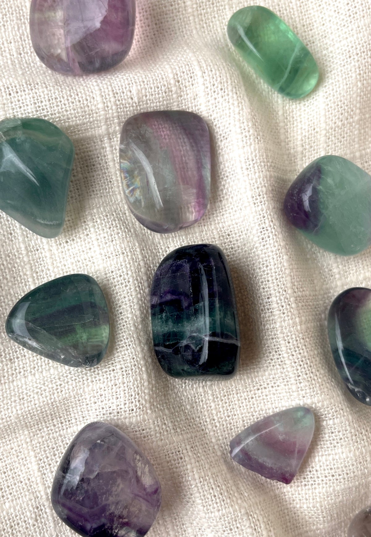 Fluorite Large Tumble