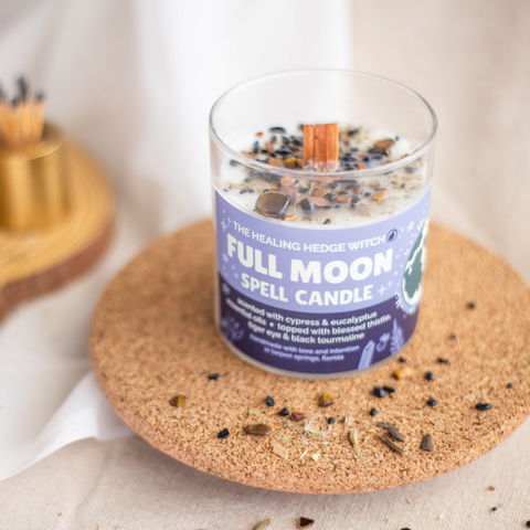 Full Moon Spell Candle featured image