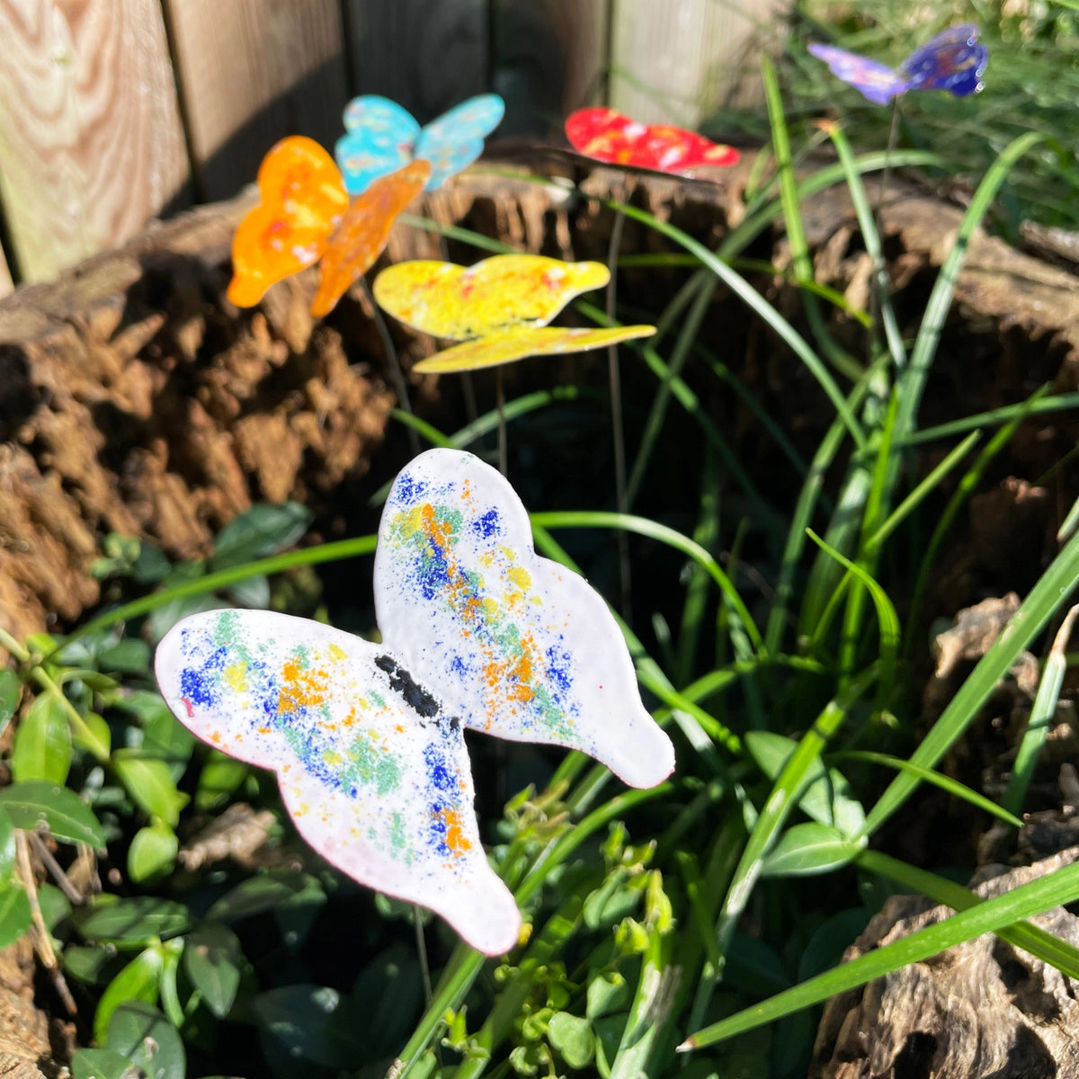 Garden Decor Medium Copper Enamel