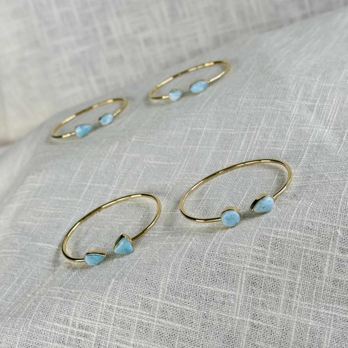 Gold Crystal Cuff Bracelet