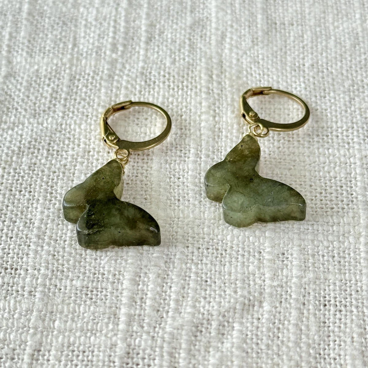 Labradorite Butterfly Earring