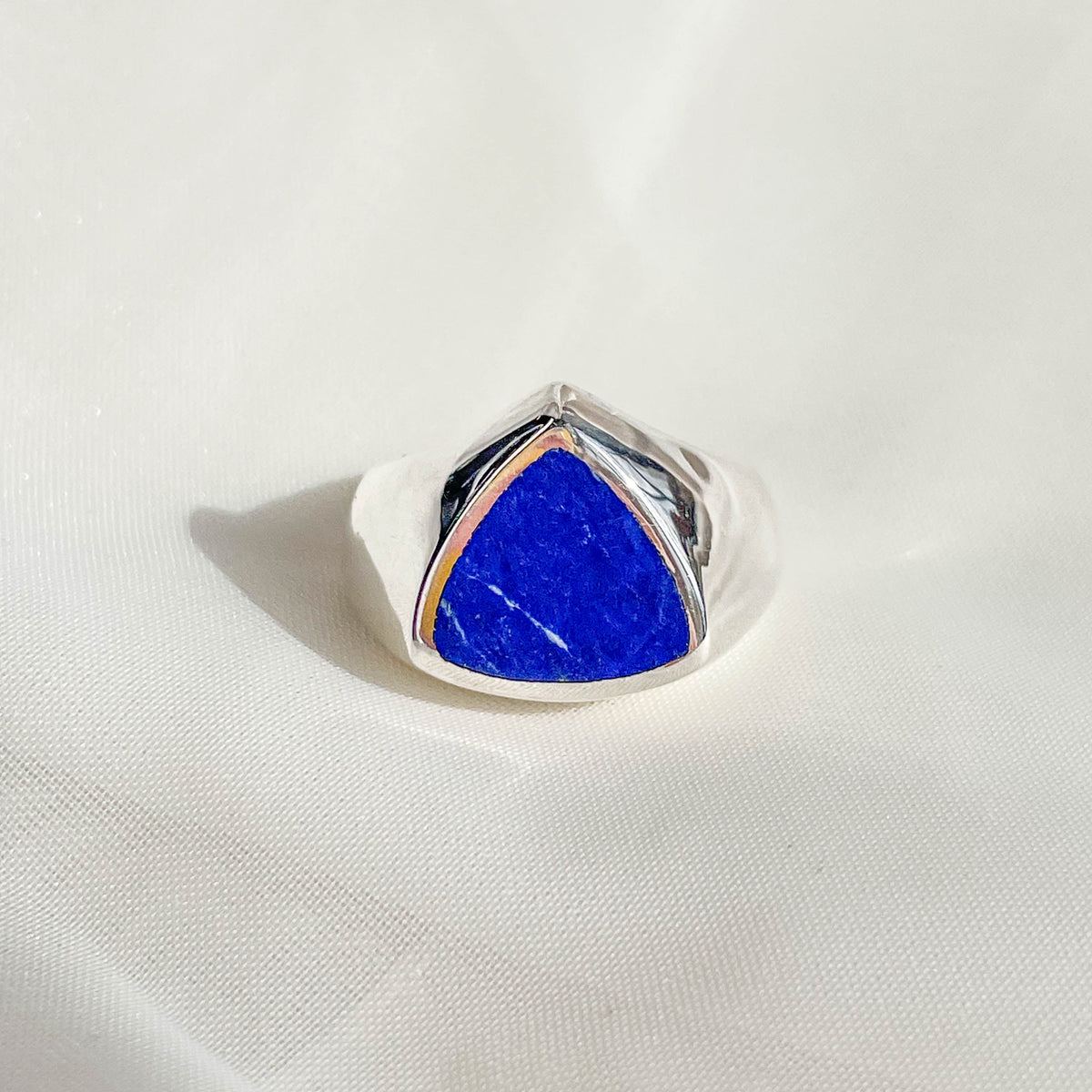 Lapis Lazuli Men's Sterling Silver Ring