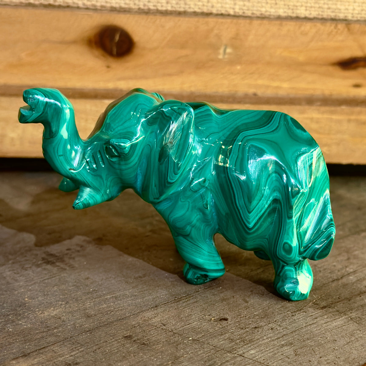 Malachite Elephant