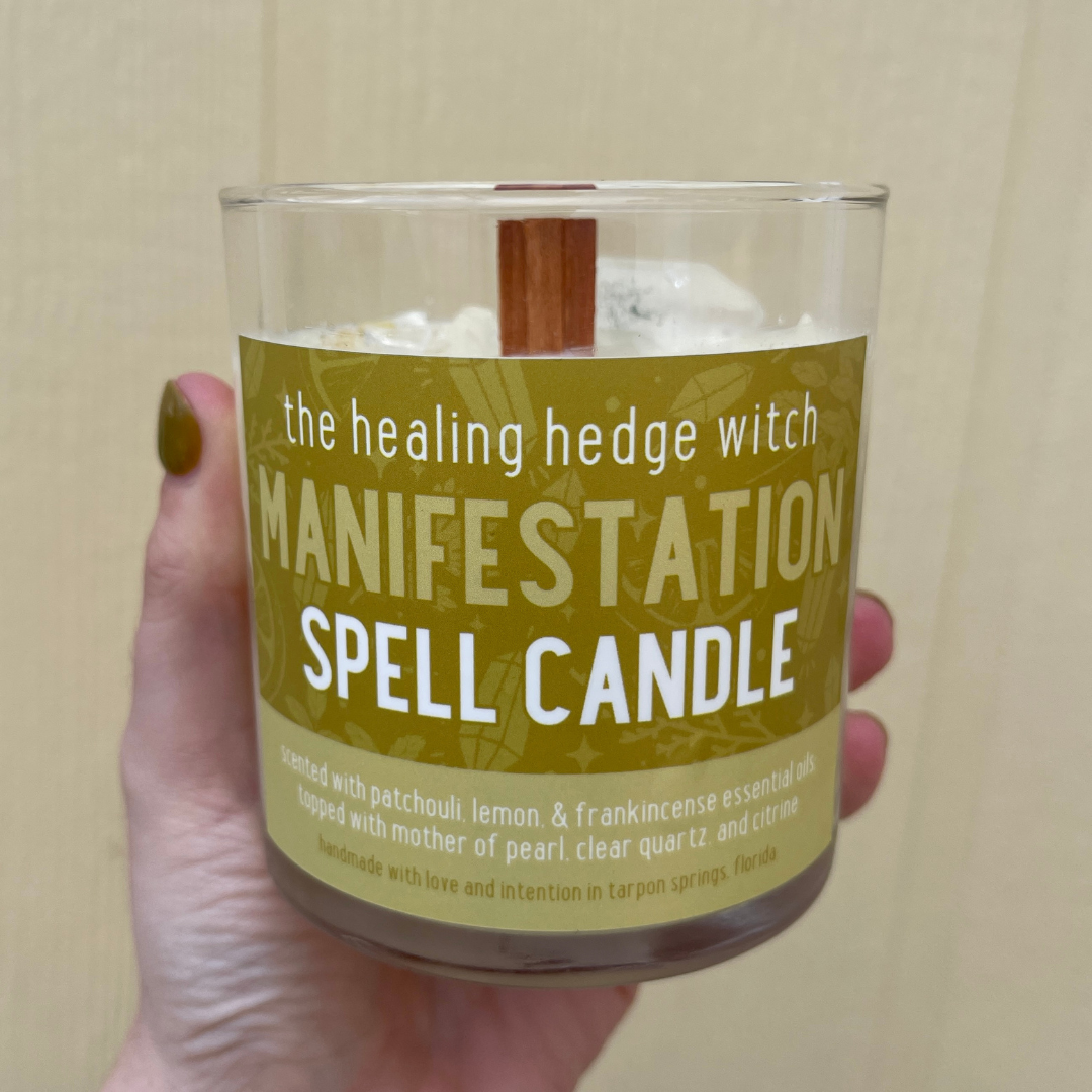 Manifestation Spell Candle Old Packaging