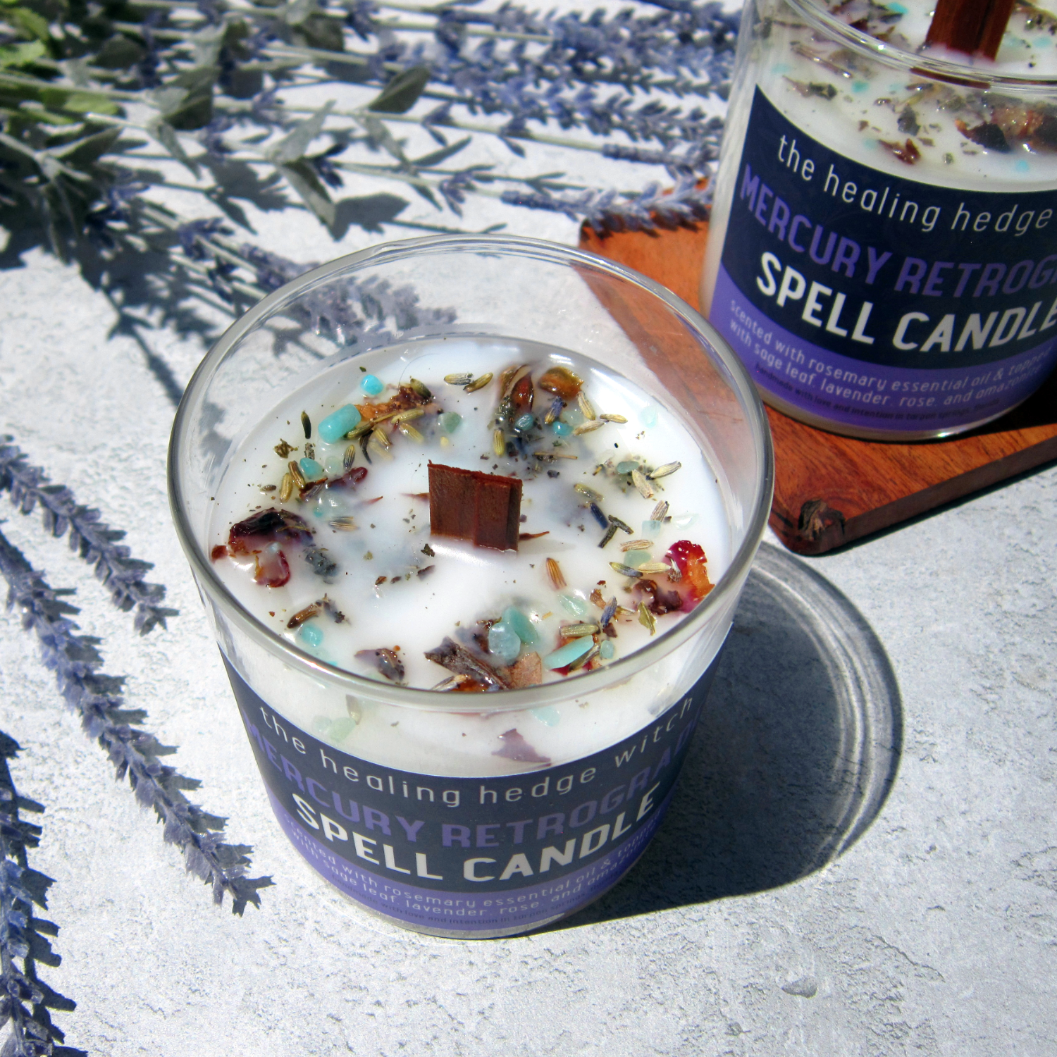 Mercury Retrograde Spell Candle Old Packaging