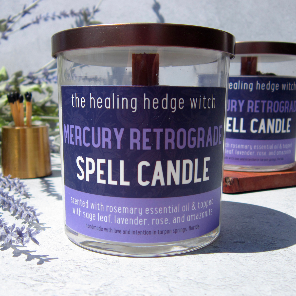 Mercury Retrograde Spell Candle Old Packaging