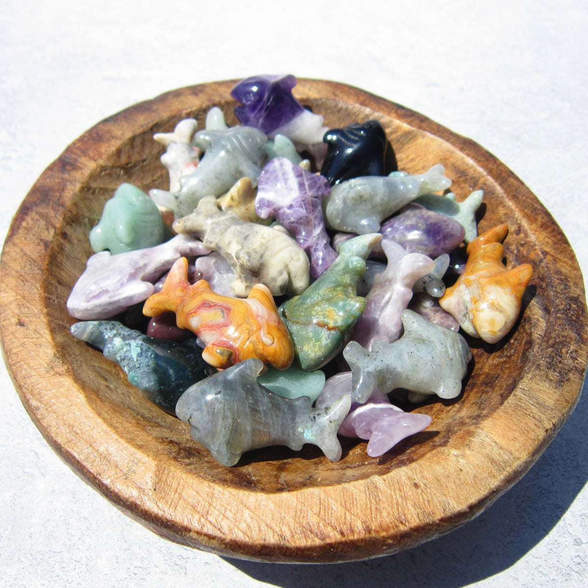 Mini Crystal Animal Carving