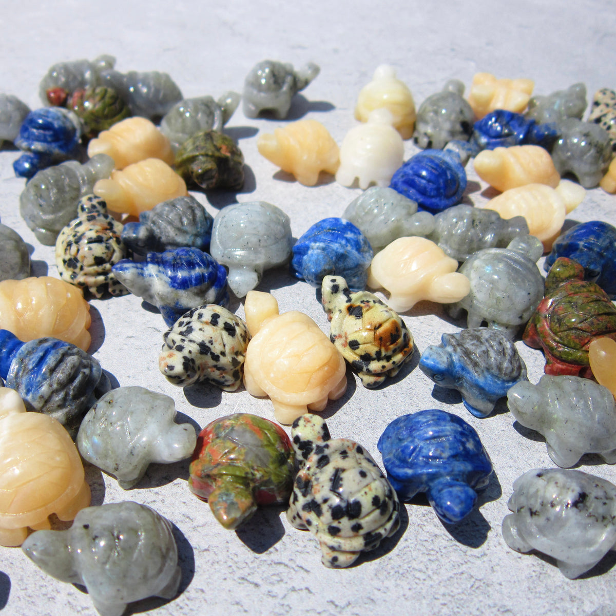 Mini Crystal Animal Carving