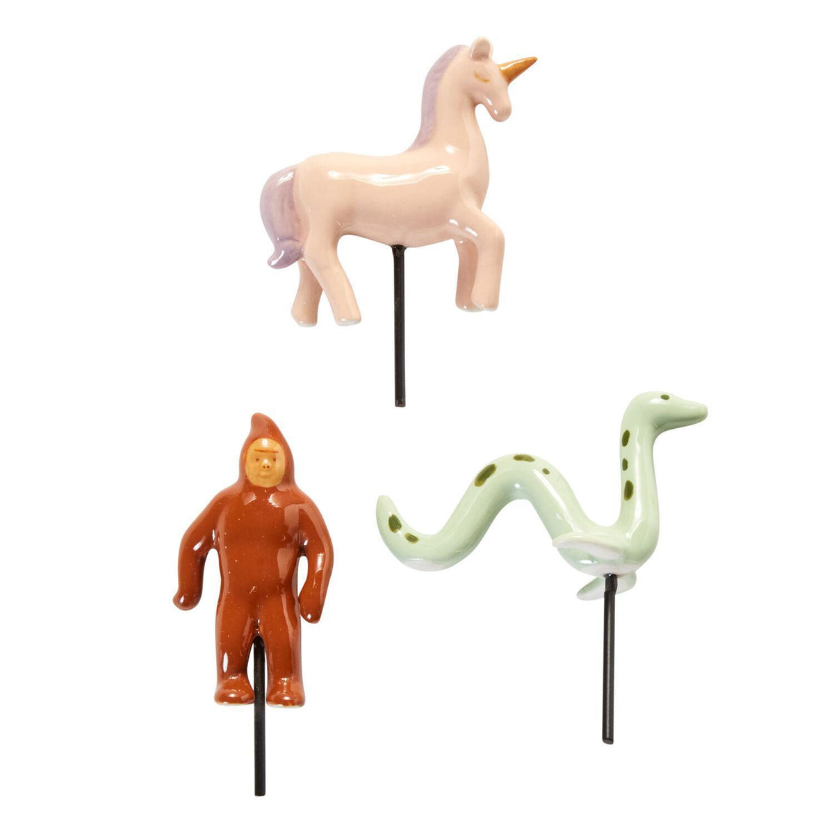 Mythical Creature Ceramic Plant Stake