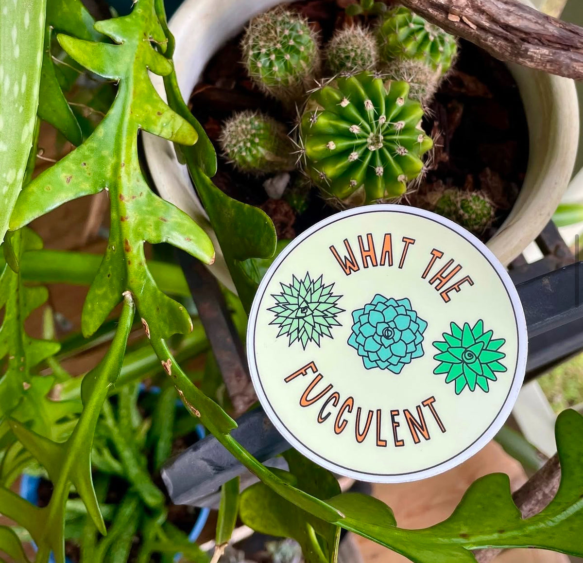 Near Modern Disaster Sticker