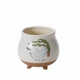 Optimistic Ghost Footed Pot