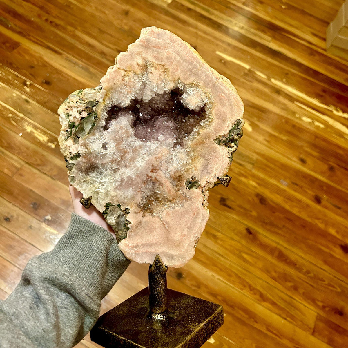 Pink Amethyst Statement Piece