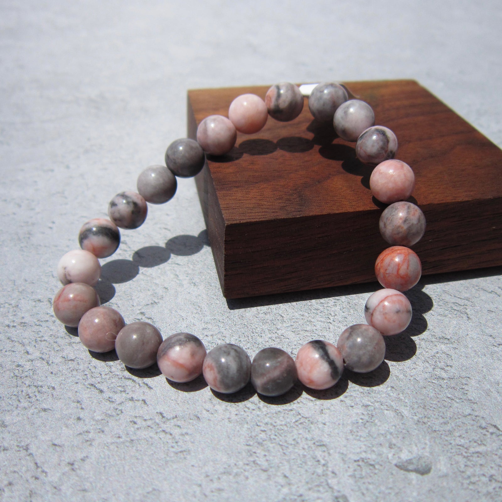 Pink Zebra Jasper Bracelet
