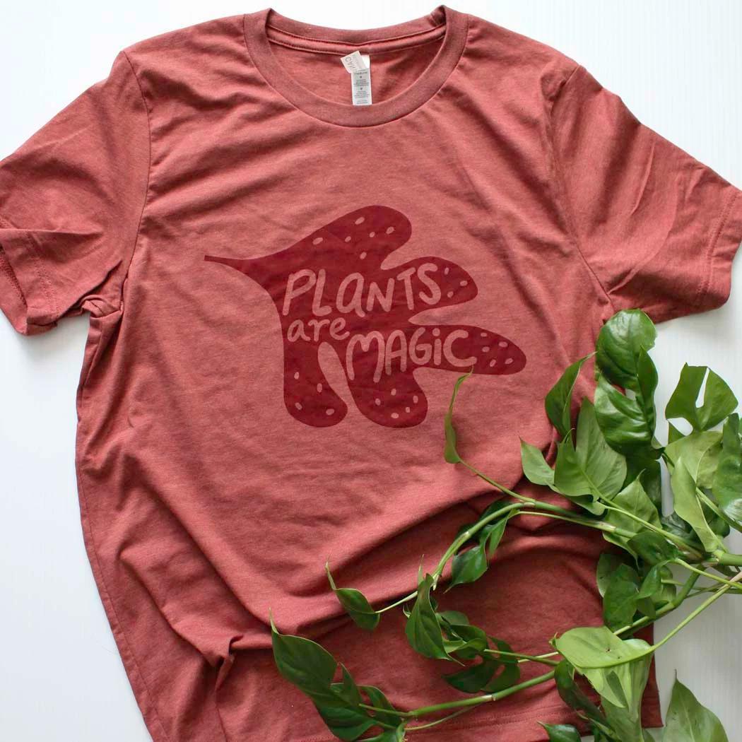 Plant Magic Leaf Shirt