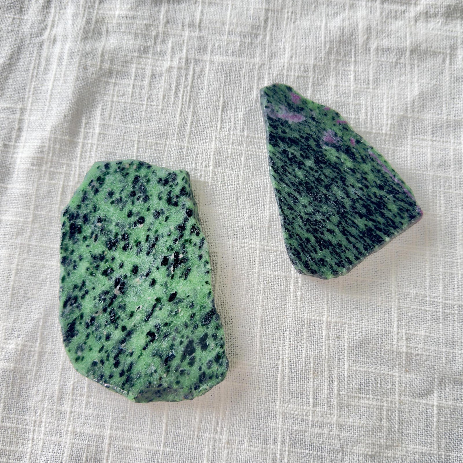 Ruby Zoisite Slab