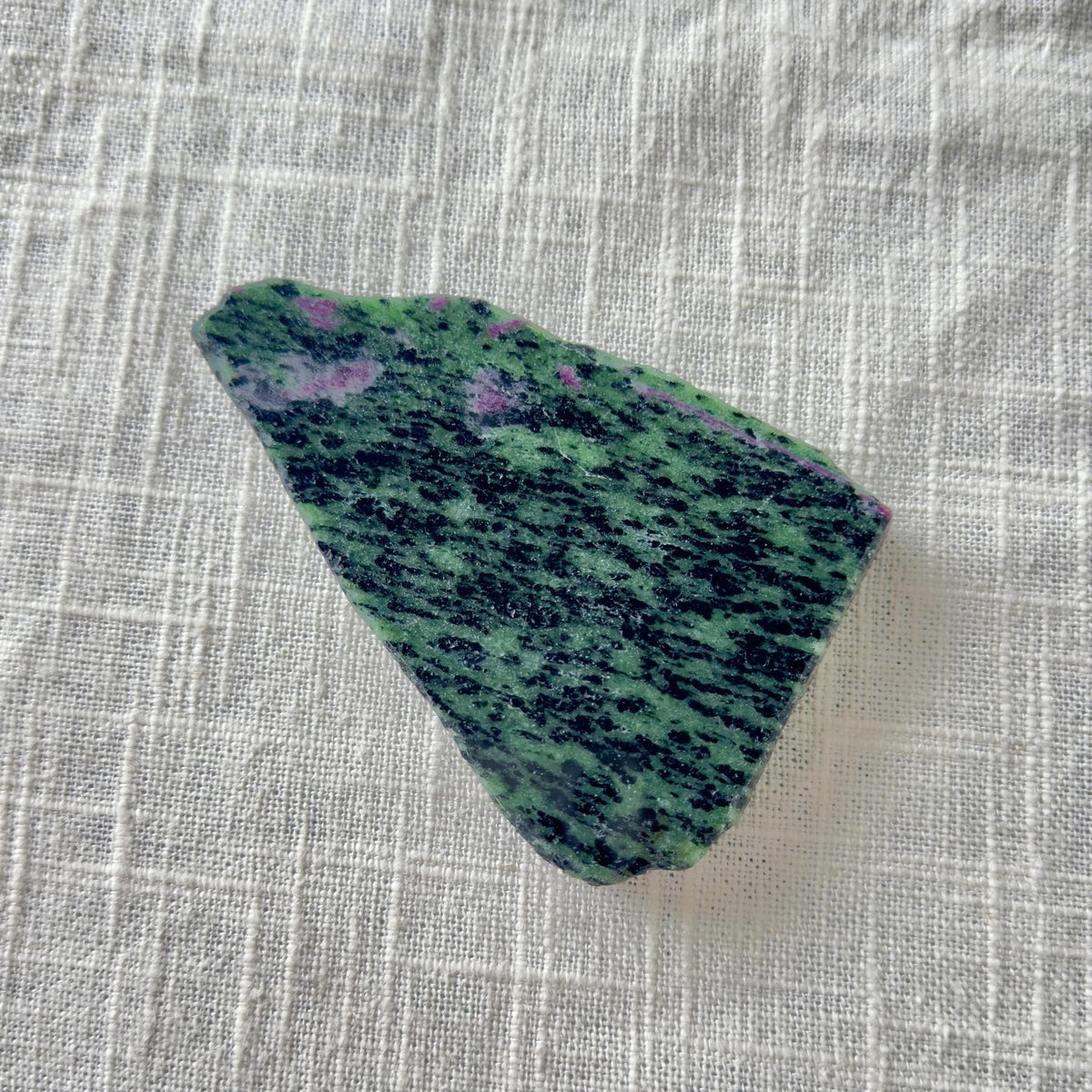 Ruby Zoisite Slab