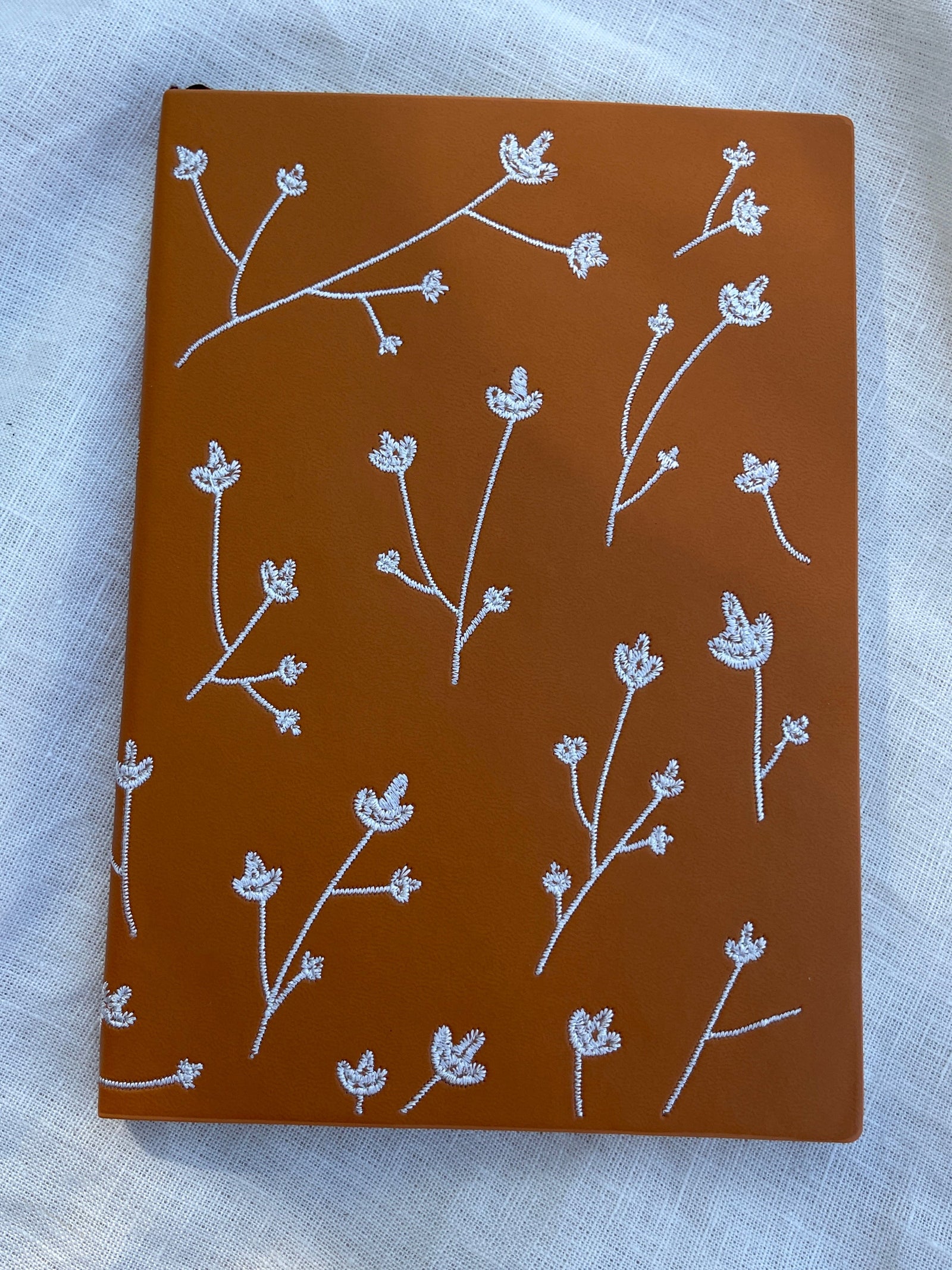 Samantha Embroidered Layflat Journal