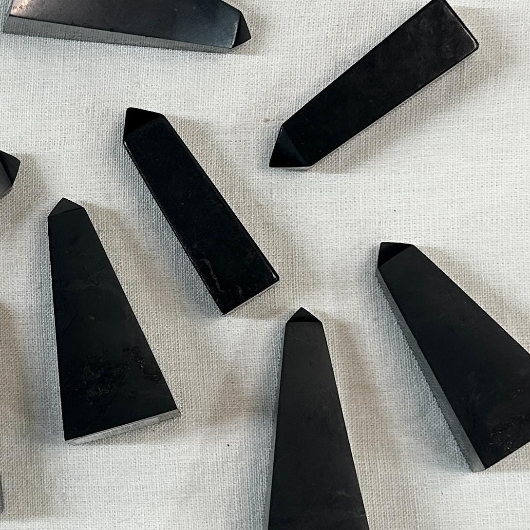 Shungite Mini Tower Intuitively Chosen