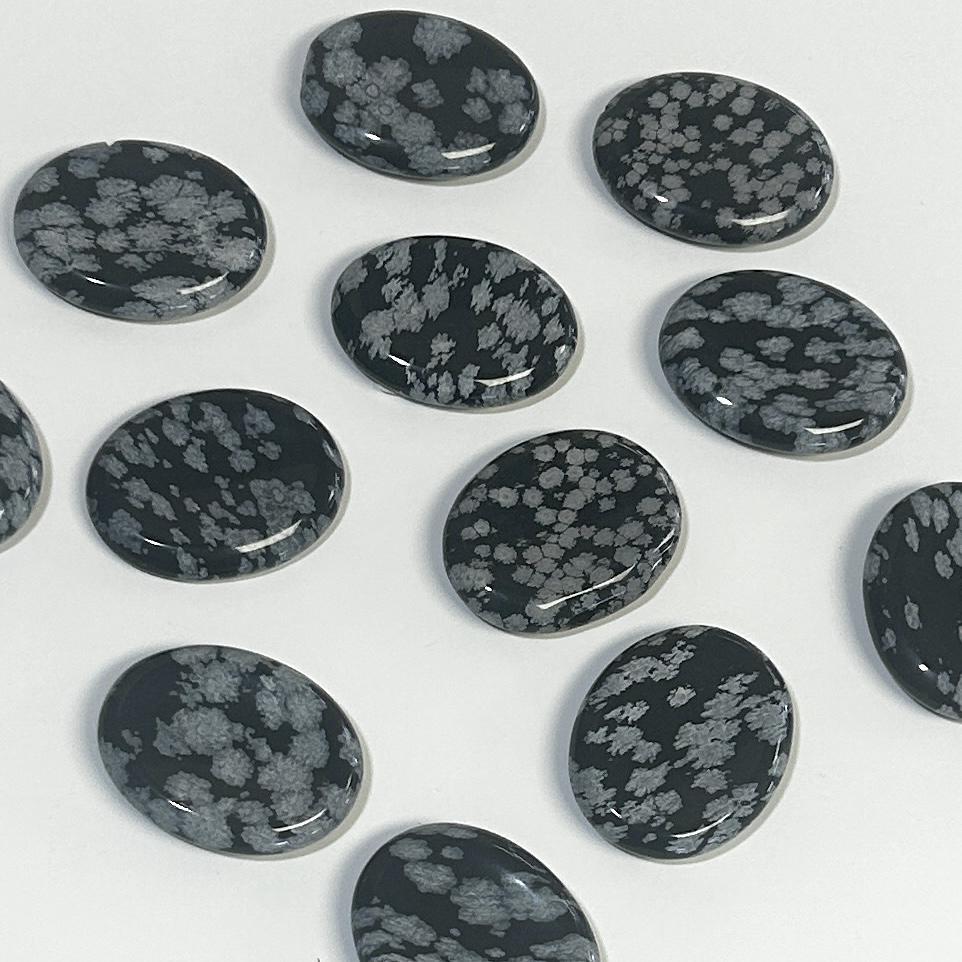 Snowflake Obsidian Calming Stone