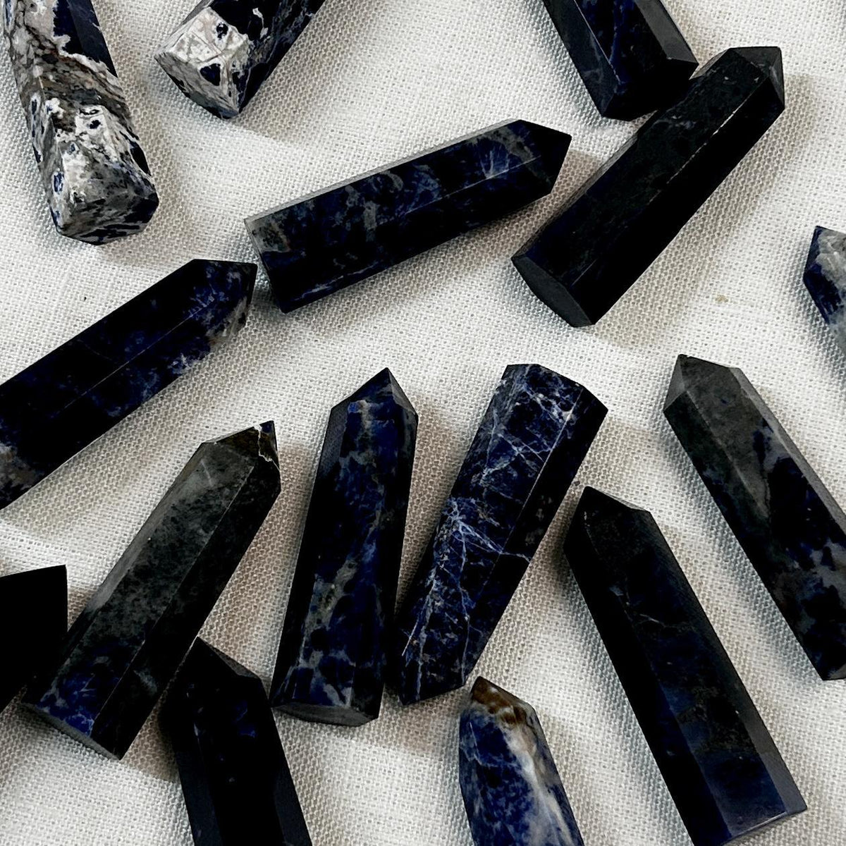 Sodalite Mini Crystal Tower Intuitively Chosen